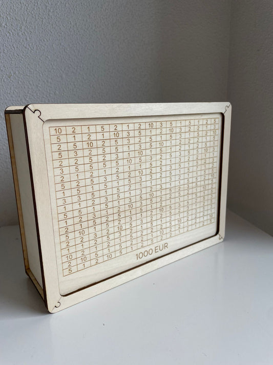 Krājkase 1000 EUR mērķim