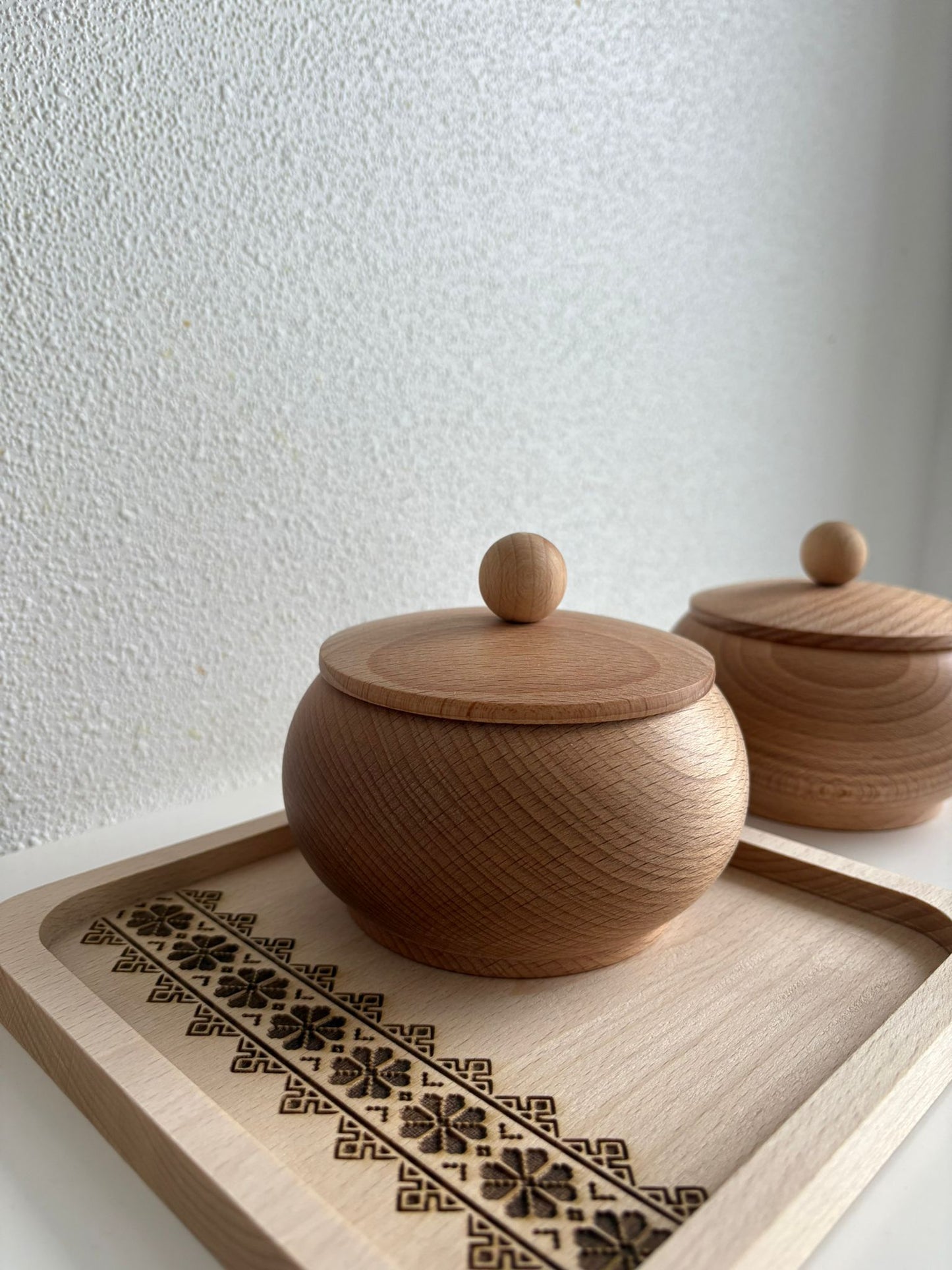 Koka trauciņš ar vāku