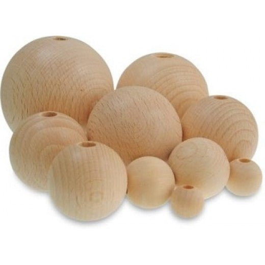 Koka bumbiņas, 10 gab