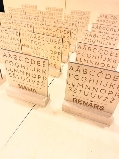 Alfabēts                              Jaunums!